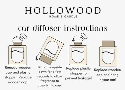 Hollowood Car Diffuser - Drunk in the Rain