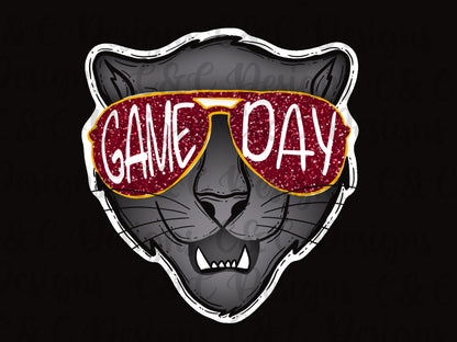 Abbeville Panthers- Game Day Garnet and Gold