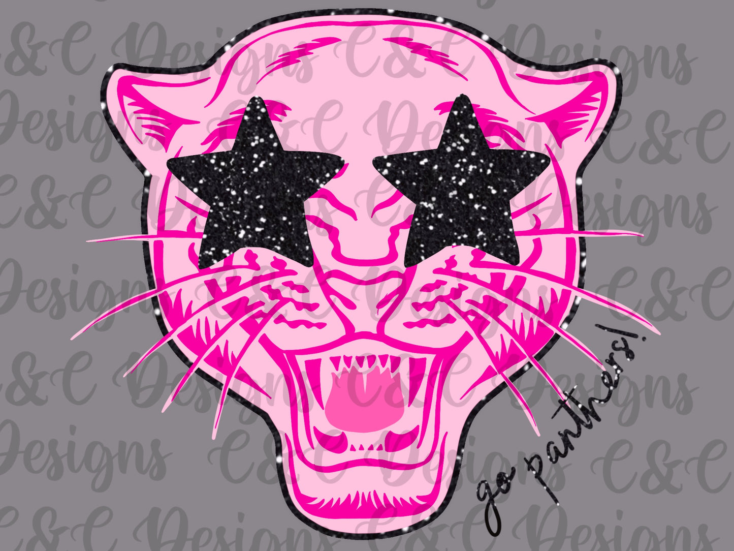 Abbeville Panthers- Panther Star Pink Out