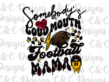 Abbeville Panthers- Somebody’s Loud Mouth Football Mama